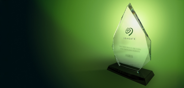 ASBIS was recognized as Seagate's distributor of the year for emerging markets in FY 2024